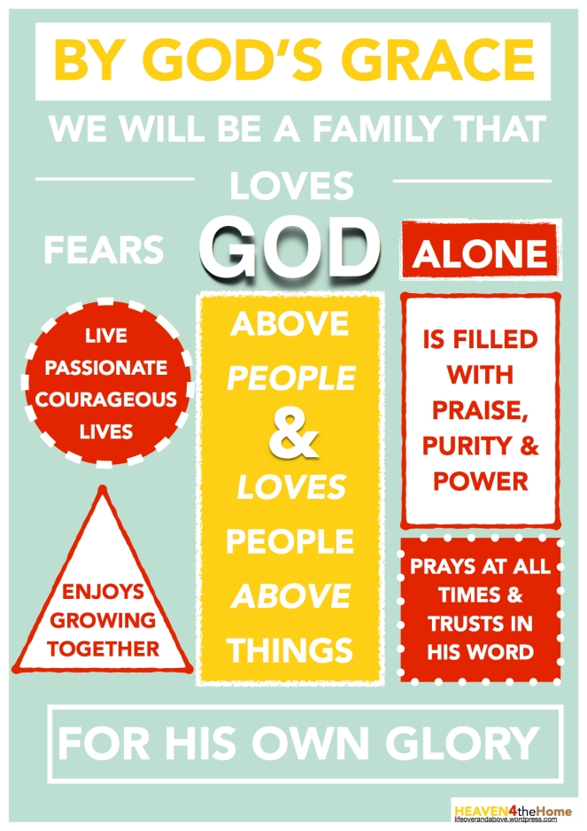 FAMILY MISSION STATEMENT 2014